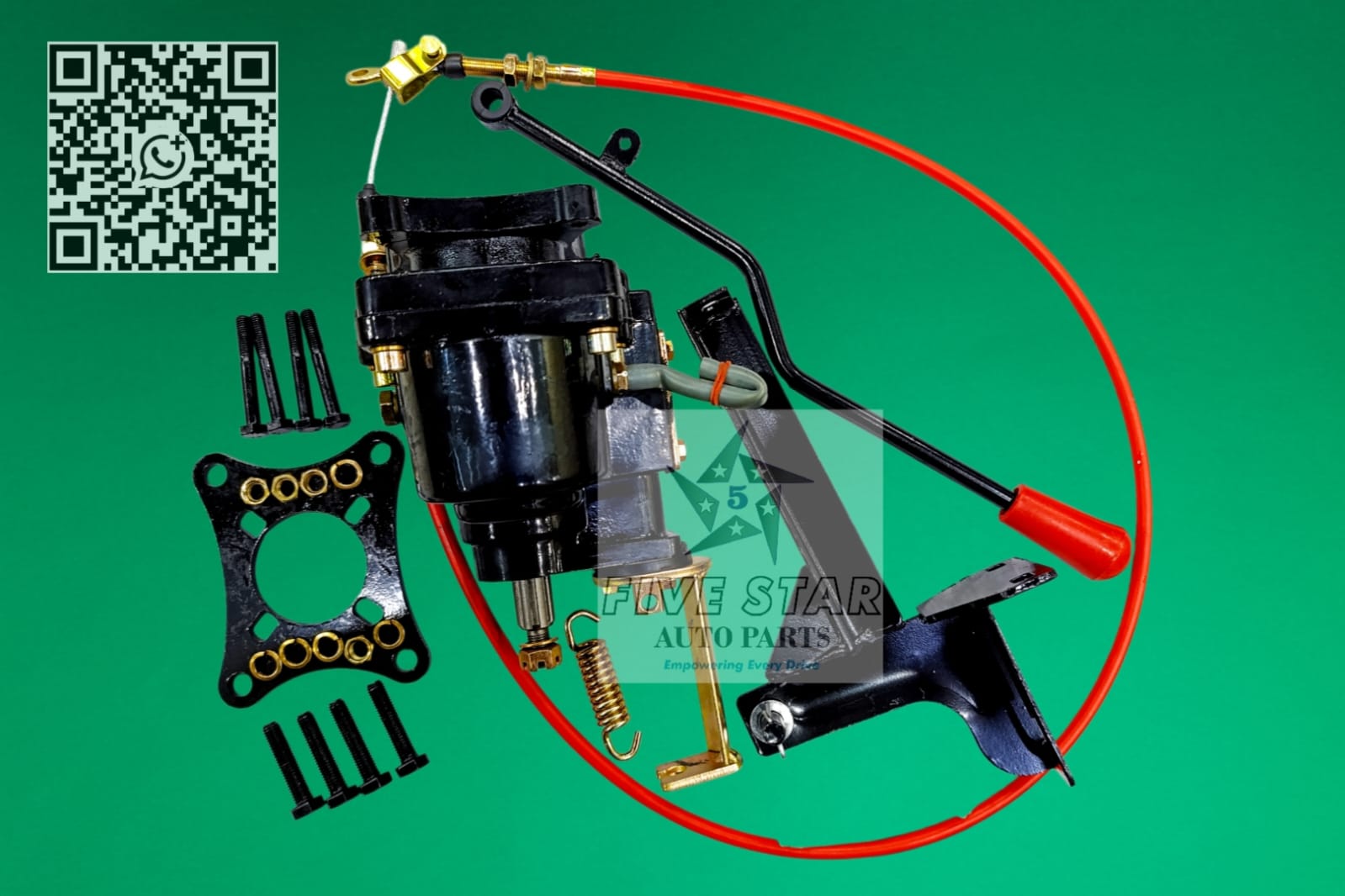 Attachment Booster Gear - Aluminium Body with assessories